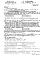 Thi thử 2011-Chuyên Bắc Ninh