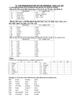 bai tap ve phat am edses hay