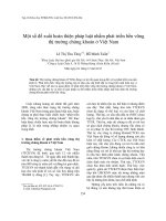 Một số đề xuất hoàn thiện pháp luật nhằm phát triển bền vững thị trường chứng khoán ở Việt Nam