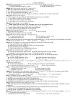 100 cau TN ly thuyet: Song Anh Sang