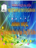 TOÁN 8: DIỆN TÍCH XUNG QUANH CỦA HÌNH LĂNG TRỤ ĐỨNG