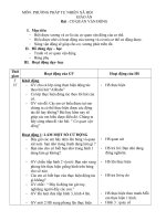 cơ quan vận động. lớp 3