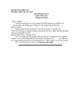 kiem tra van lop 9 hoc ki II