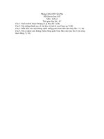 đề kiểm tra HK II môn Lịch sử