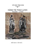 hùng tài thao lược Khương Lương