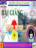 Tiết 24 Tác dụng nhiệt - Tác dụng phát sáng của dòng điện