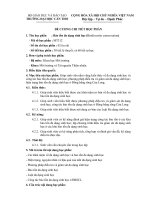 Đề cương chi tiết học phần bảo tồn đa dạng sinh học