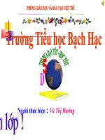 tiết 66. Chia một STN cho một STN mà thương tìm được là STP