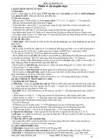 Giáo án dạy ôn thi TN Sinh 12- Tâm đắc