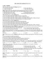 Đề cương ôn tập hk2 (có đáp án)