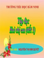 HAI CHI EM  TIET 1 (Kim Quyết)