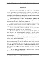 luận văn quản trị nhân lực  Hoàn thiện công tác đào tạo và phát triển nguồn nhân lực tại công ty Cổ Phần chế biến nông sản thực phẩm Tân Hương