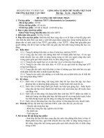 đề cương chi tiết học phần sinh hóa TDTT