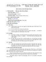 đề cương chi tiết học phần nhà máy điện