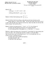 de thi hoc ki cua truong an duong vuong