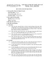 đề cương chi tiết học phần mạch số