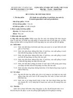 Đề cương chi tiết học phần kĩ thuật sản xuất giống và nuôi thủy sản nước lợ