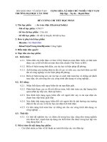 đề cương chi tiết học phần an toàn điện