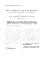Đề xuất sửa đổi, bổ sung qui định liên quan đến nguyên tắc thiện chí trong Bộ luật dân sự Việt Nam năm 2005