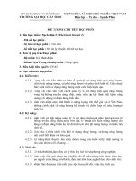 đề cương chi tiết học phần mạch điện 2