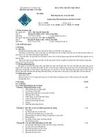 đề cương chi tiết học phần nhiệt động lực học và truyền nhiệt