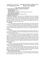 đề cương chi tiết học phần phổ tu thể dục