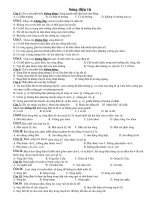 100 cau TN ly thuyet: Dao Dong Dien Tu