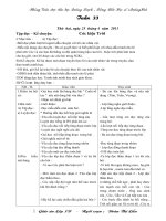 Giáo án L3 T33 - 2buổi - CKT (Liễu)