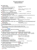 Đề cương ôn tập HKII tin 6