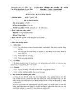 đề cương chi tiết học phần nguyên lý lò