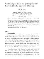 Vai trò của giáo dục và đào tạo trong việc thực hiện bình đẳng dân tộc ở nước ta hiện nay