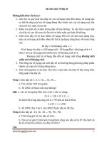 Các bài toán về dãy số _ Tiểu học