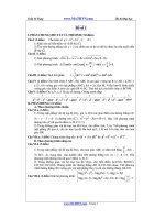 55 đề thi thử toán đại học có đáp án