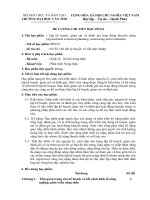 Đề cương chi tiết học phần lập kế hoạch, giám sát và đánh giá hoạt động khuyến nông