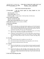 đề cương chi tiết học phần anh văn chuyên ngành xây dựng