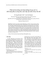 Phân tích tác động của tham nhũng tới quy mô và chất lượng đầu tư công theo cách tiếp cận kinh tế học thể chế