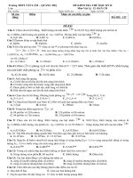 DE THI THU  HK2 2010 - 2011- nickname / longle20982