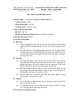 Đề cương chi tiết học phần lý luận văn học 3