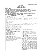 Giáo án lớp 2 TUẦN 33 năm 2011