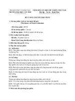 Đề cương chi tiết học phần lịch sử văn minh thế giới