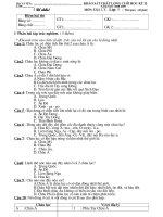 BO DE KIEM TR CUOI KI 2 KSD