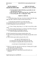 Thiết kế Hệ thống cung cấp điện cho nhà máy đồng hồ đo chính xác, PGS - TS Đặng Quốc Thống