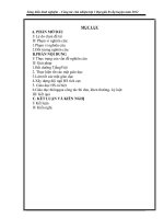 Sáng kiến kinh nghiệm – Công tác chủ nhiệm lớp 1 Đạt giải B cấp huyện