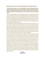 Phương án tổ chức các kỳ thi tốt nghiệp và tuyển sinh năm 2011