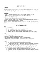 Đề kiểm tra học kì I - Ngữ văn 6