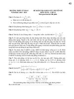 Đề thi mẫu THPT quốc gia môn toán năm 2015 Trường THPT Lê Xoay