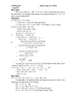 Dap an ngay 23/4/2011