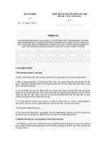 Số:   73  /2006 /TT-BTC HƯỚNG DẪN VIỆC TRÍCH LẬP, QUẢN LÝ VÀ SỬ DỤNG QUỸ THI ĐUA,KHEN THƯỞNG