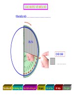 RÈN LUYỆN KĨ NĂNG VẼ BIỂU ĐỒ TRÒN