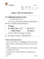 AV 9 Unit 6 The environment 2